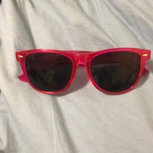 pink beach sunglasses